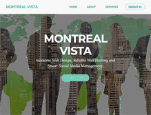 Tablet Screenshot of montrealvista.com